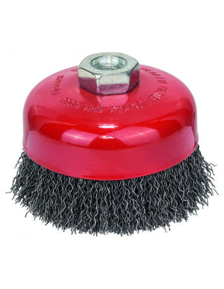 Comprar Cepillo de vaso ondulados Clean for Metal con rosca M14 para amoladoras angulares (Ø 100). Ref: 1608614011