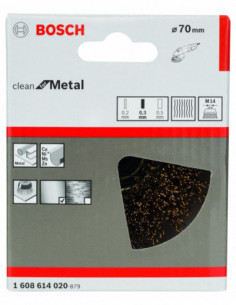 Cepillo de vaso ondulados Clean for Metal con rosca M14... 2