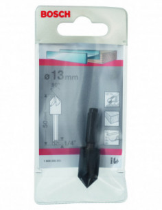 Comprar Broca avellanadora HSS para materiales blandos con vástago de inserción hexagonal (Ø 13). Ref: 1609200315 2