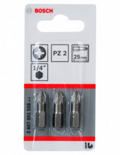 Comprar Punta de atornillar Extra Hard Pozidriv. Ref: 2607001560 2