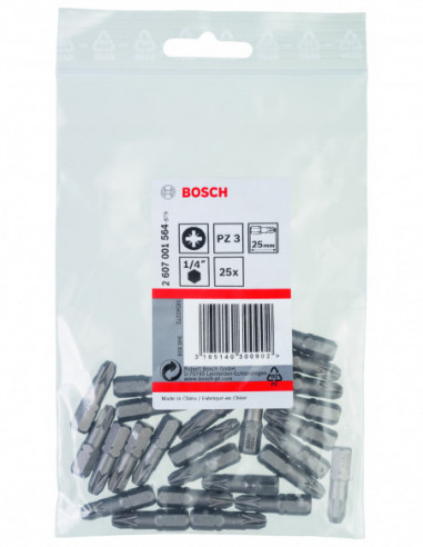 Punta de atornillar Extra Hard Pozidriv