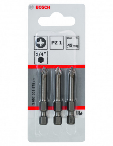 Punta de atornillar Extra Hard Pozidriv