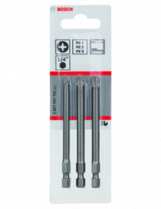 Comprar Conjunto de Punta de atornillar Extra Hard, Pozidriv. Ref: 2607001761 2