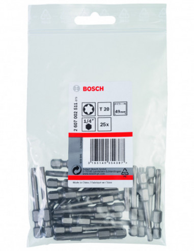Punta de atornillar Extra Hard Torx®