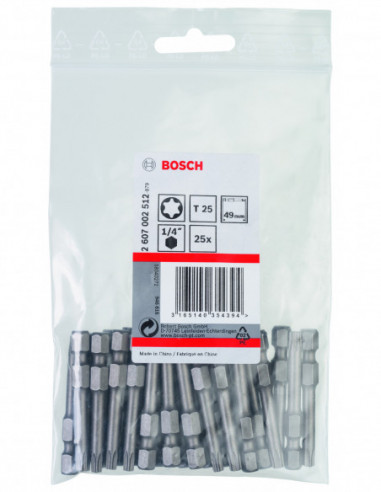 Punta de atornillar Extra Hard Torx®