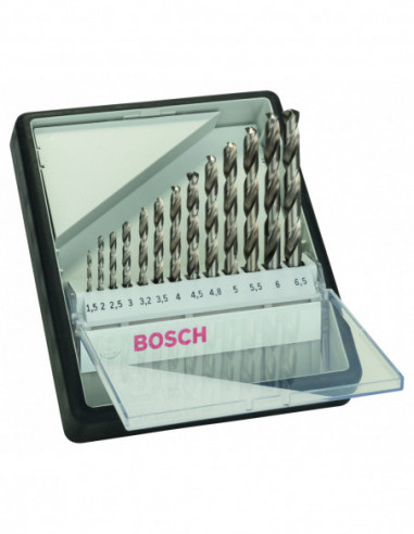 Comprar Set de brocas metálicas HSS-G DIN338 Robust Line para metal. Ref: 2607010538