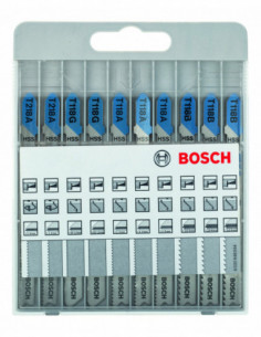 Comprar Set de 10 Hoja de sierra de calar para metal "Basic for Metal" con vástago de inserción en T. Ref: 2607010631 2