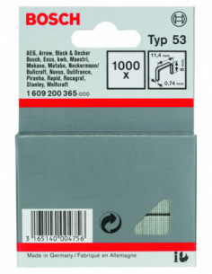 Grapas de alambre fino, tipo 53 2