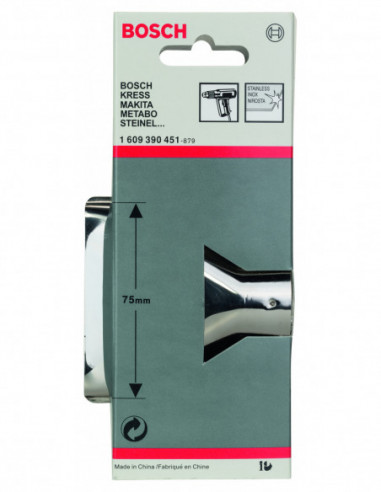 Boquilla de chorro plano para decapadores (Ø 35)