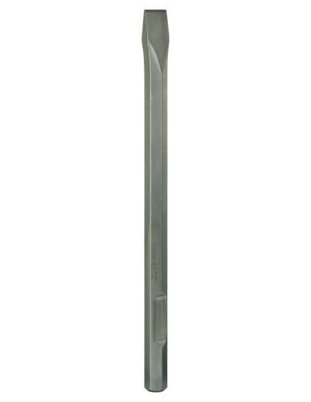 Cincel planos con vástago de inserción hexagonal de 28 mm para hormigón y ladrillo