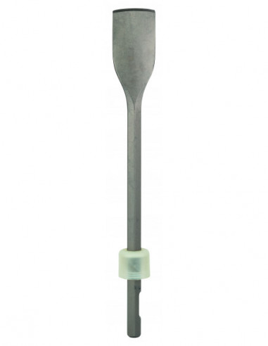 Cincel pala con vástago de inserción hexagonal de 19 mm para hormigón y ladrillo