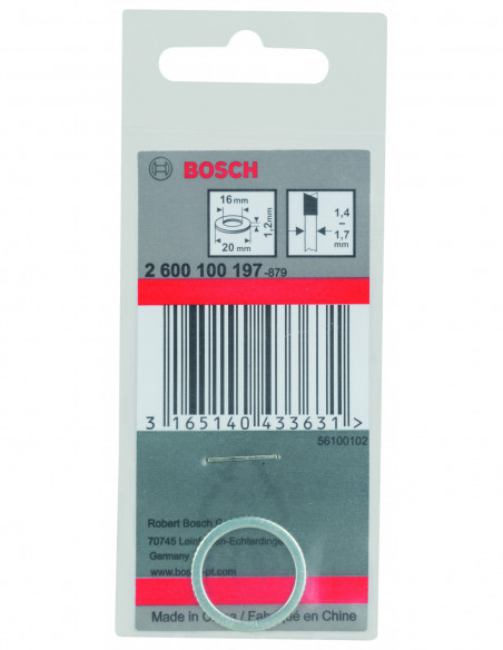 Anillo de reducción para Disco de sierra circular (Ø 20)