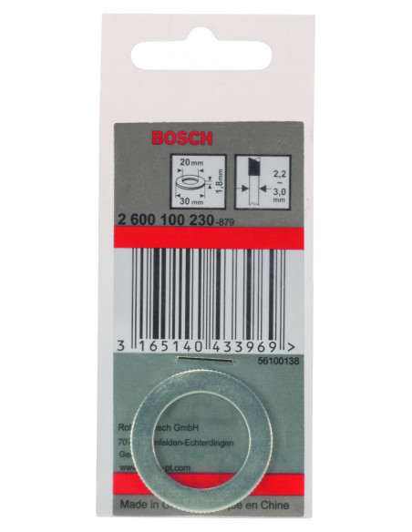 Anillo de reducción para Disco de sierra circular (Ø 25,4)