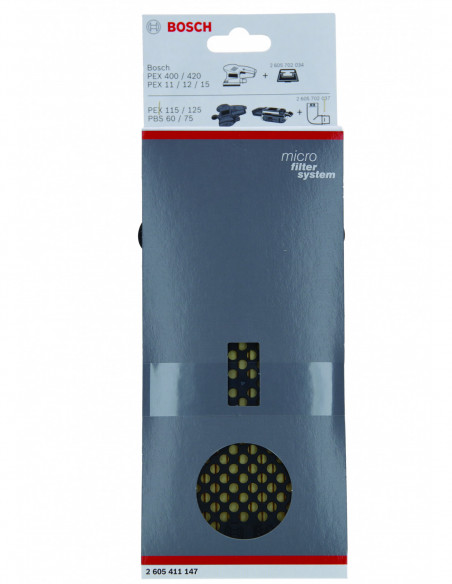 Caja de polvo HW2 para lijadora orbitales, excéntricas y de banda