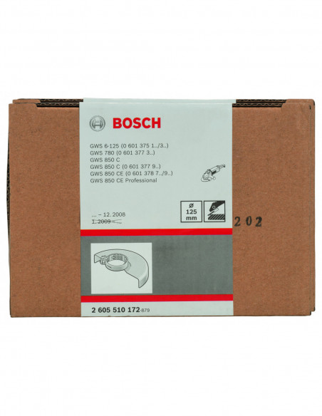 Caperuza protectoras sin tapa para desbastado con fijación tipo tornillo