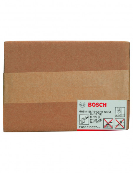 Caperuza protectoras con tapa para corte con fijación normalizada sin herramientas