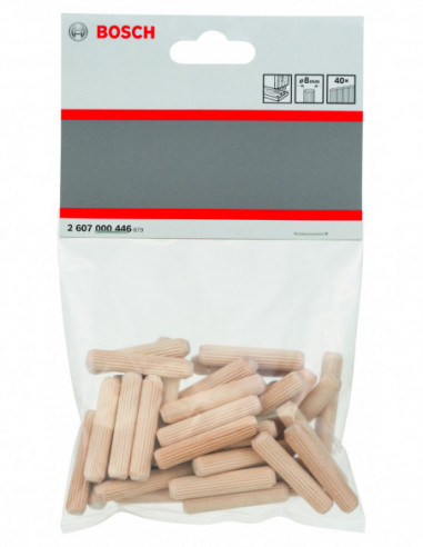 Taco de madera (Ø 8)