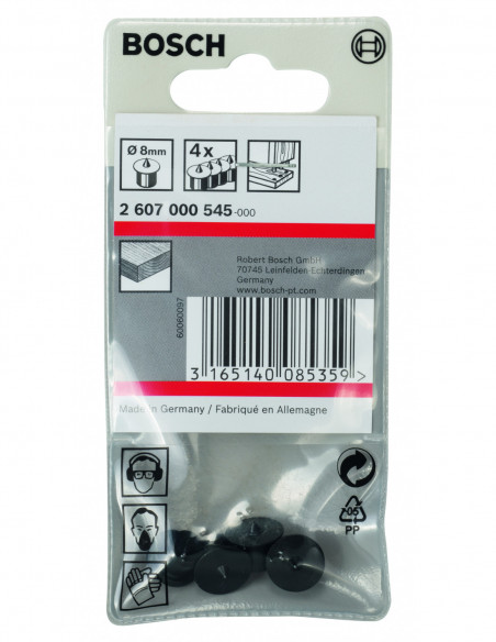 Set de colocadores de Taco de madera de perfil (Ø 6)