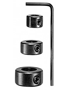 Set de Tope de profundidad para taladrar madera (Ø 10)