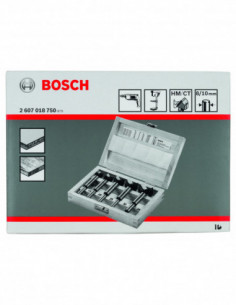 Comprar Set de brocas de carburo para Caja de bisagras. Ref: 2607018750 2