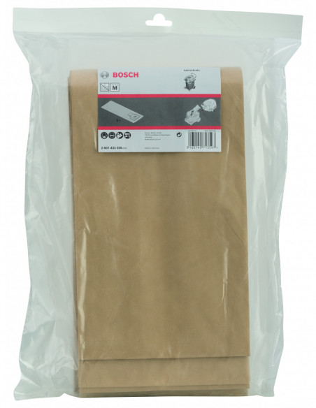 Saco de papel de filtro sin AFC