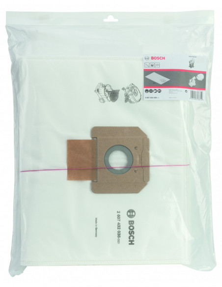 Saco de filtro de muletón sin AFC