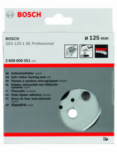Comprar Plato de soporte suaves de 8 agujeros (Ø 125). Ref: 2608000351 2