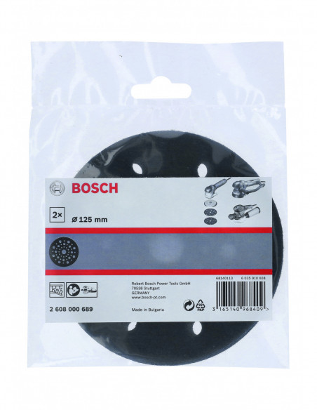 Protector de plato de soporte para lijadoras excéntricas (Ø 125)