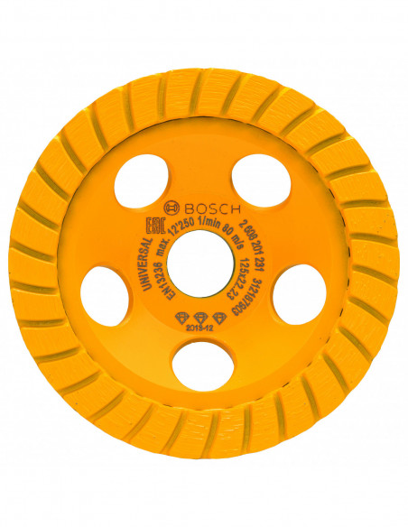 Comprar Muela de vaso Best for Universal Turbo (Ø 125). Ref: 2608201231