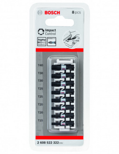 Punta de atornillar Impact Control T