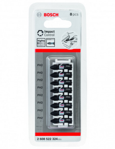 Punta de atornillar Impact Control PH