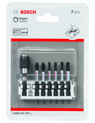 Punta de atornillar Impact Control PH, PZ y T