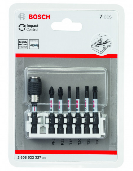 Punta de atornillar Impact Control PH, PZ y T