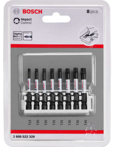 Punta de atornillar Impact Control T