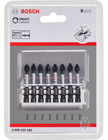 Punta de atornillar Impact Control PH