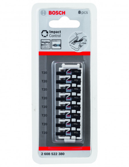 Punta de atornillar Impact Control T