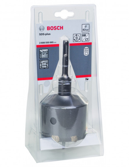 Set de coronas SDS plus-9 para hormigón (Ø 82)