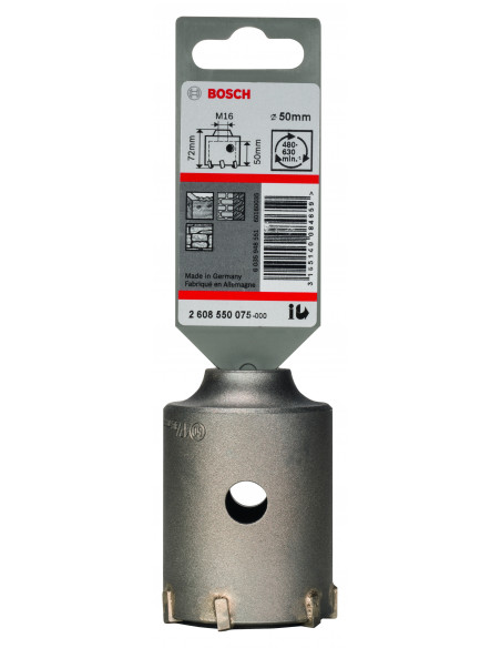 Corona SDS plus-9 para hormigón (Ø 50)