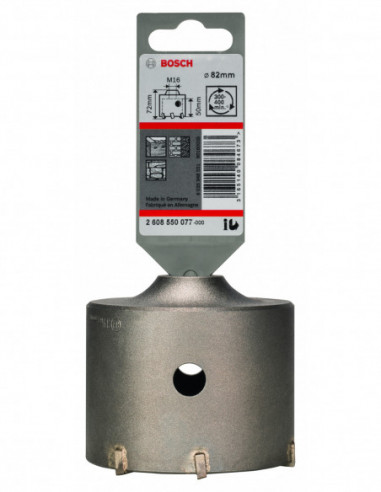 Corona SDS plus-9 para hormigón (Ø 82)