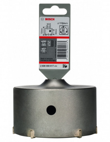 Corona SDS plus-9 para hormigón (Ø 112)