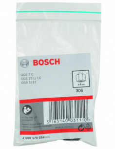 Comprar Engarce con tuerca de bloqueo para amoladoras recta (Ø 6). Ref: 2608570084 2