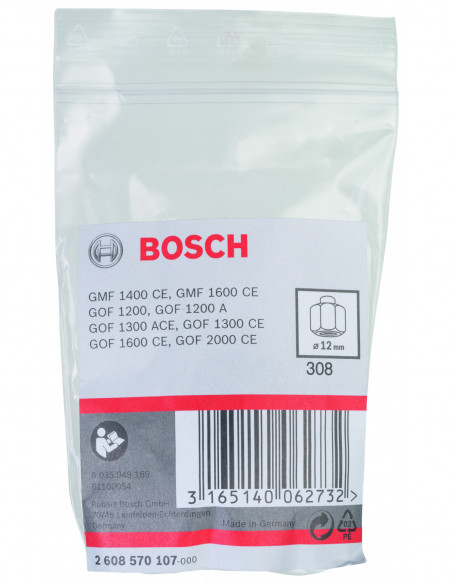 Engarce para fresadoras corrientes (Ø 12)