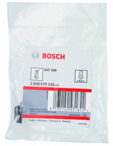 Engarce para fresadoras de mano (Ø 6)