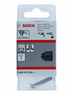 Comprar Portabrocas con dos casquillos sin llave. Ref: 2608572218 2