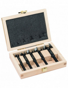 Comprar Set de brocas ondulada para madera Forstner. Ref: 2608577022