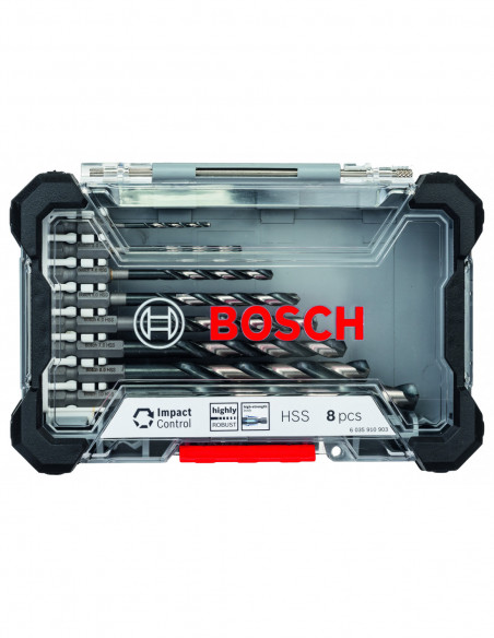 Comprar Set de brocas helicoidal HSS Impact Control con vástago de inserción hexagonal para metal. Ref: 2608577146 Comprar Set de brocas helicoidal HSS Impact Control con vástago de inserción hexagonal para metal. Ref: 2608577146