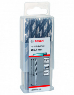 Comprar Broca helicoidal HSS PointTeQ con vástago cilíndrico para metal (Ø 6,40). Ref: 2608577232 2