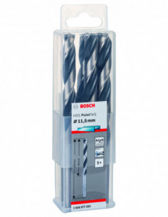 Comprar Broca helicoidal HSS PointTeQ con vástago cilíndrico para metal (Ø 11,50). Ref: 2608577283 2