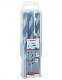 Comprar Broca helicoidal HSS PointTeQ con vástago cilíndrico para metal (Ø 12,50). Ref: 2608577293 2