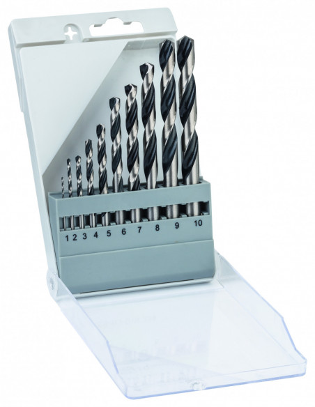 Comprar Set de brocas helicoidal HSS PointTeQ con vástago cilíndrico para metal. Ref: 2608577348 Comprar Set de brocas helicoidal HSS PointTeQ con vástago cilíndrico para metal. Ref: 2608577348